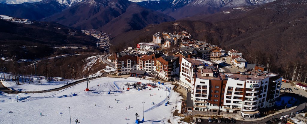 Красная поляна, Сочи, Сочи - Фото с квадрокоптера