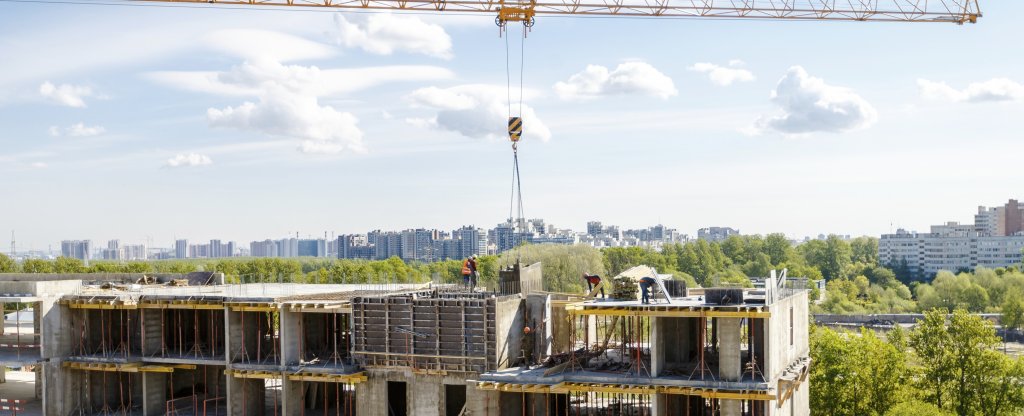 Фотосъемка хода строительства строящихся объектов,  - Фото с квадрокоптера