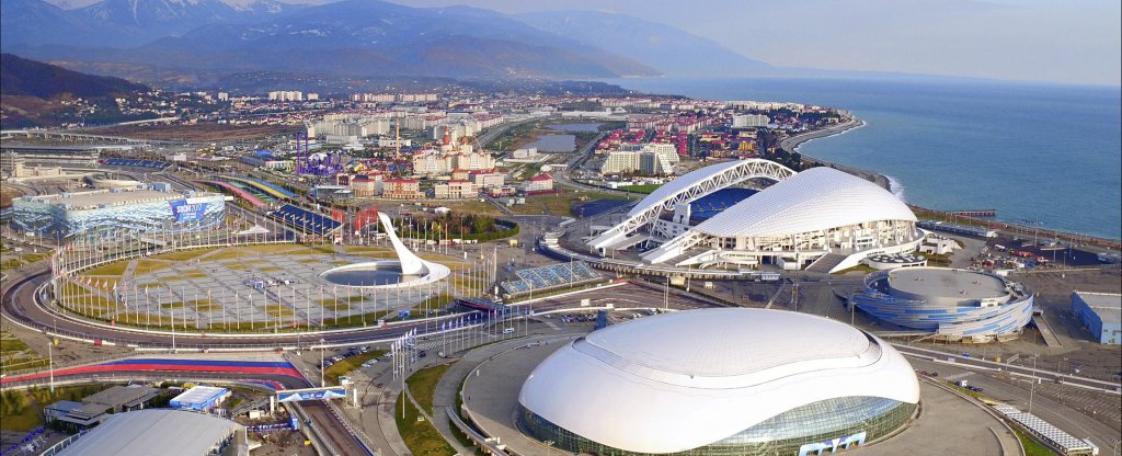 Олимпийский парк, Сочи - Фото с квадрокоптера