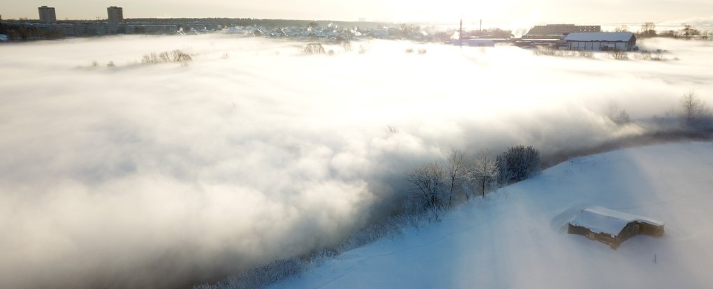 Пехорка парит, Малаховка - Фото с квадрокоптера