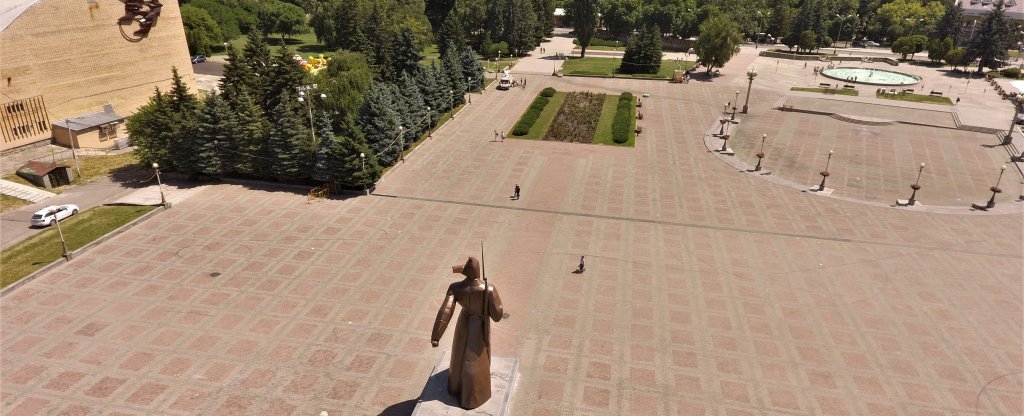 Солдат,  - Фото с квадрокоптера