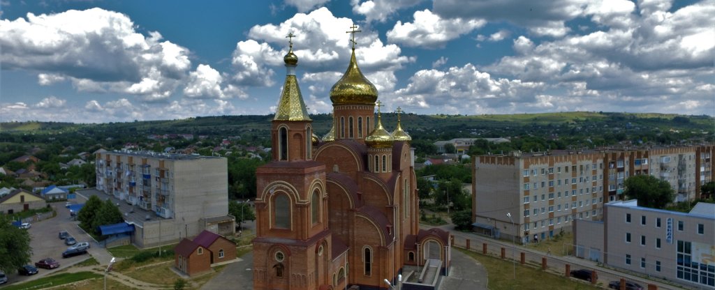 Храм,  - Фото с квадрокоптера