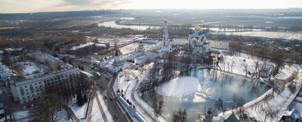 Николо Угрешский монастырь пруд