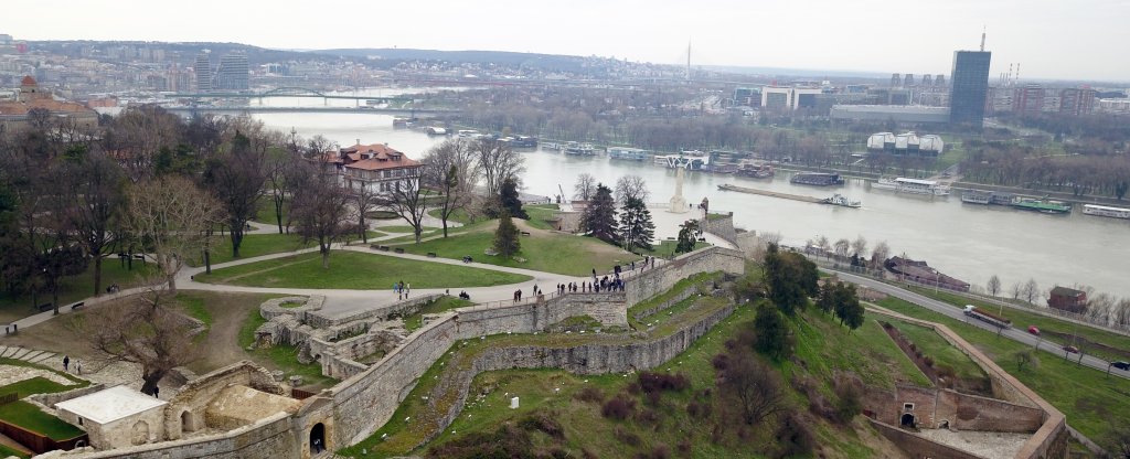 Белградская крепость,  - Фото с квадрокоптера