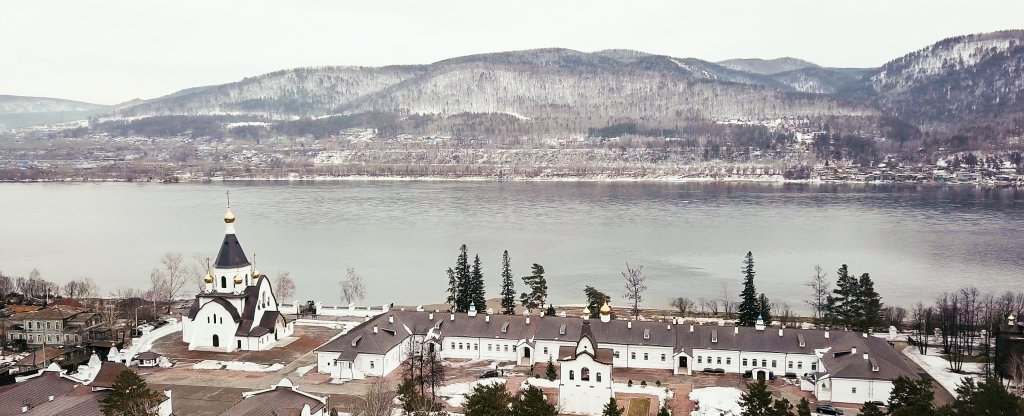 Мужской монастырь,  - Фото с квадрокоптера