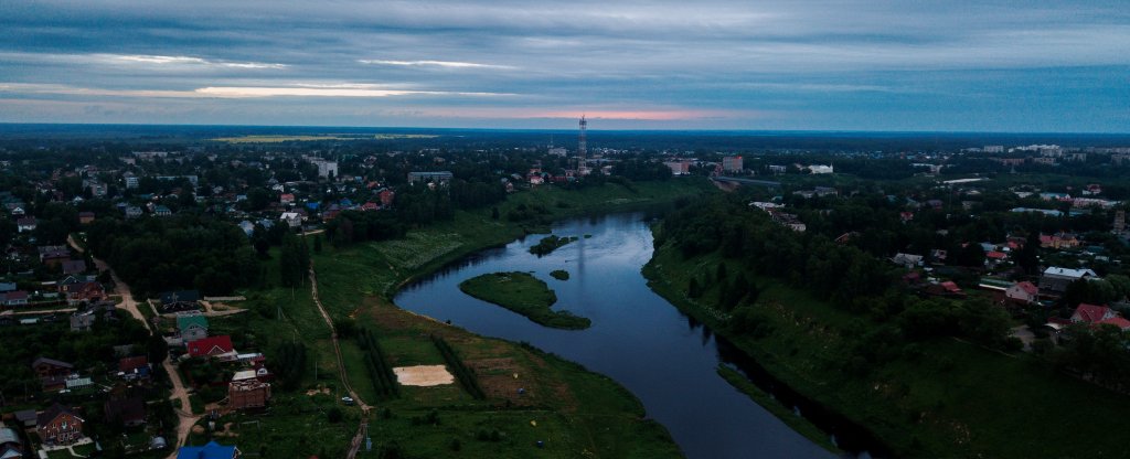 Река Волга во Ржеве