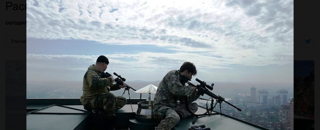 A Sniper's War, Донецк - Фото с квадрокоптера