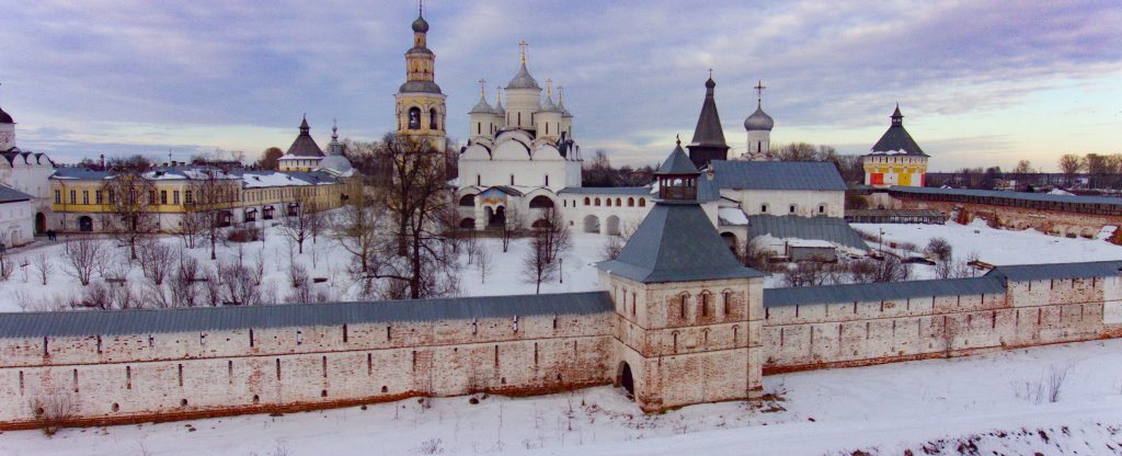 Спасо- Прилуцкий монастырь,  - Фото с квадрокоптера