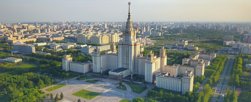 МГУ,  - Фото с квадрокоптера