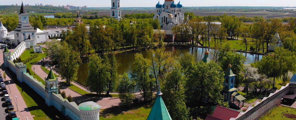 Николо-Угрешский монастырь,  - Фото с квадрокоптера