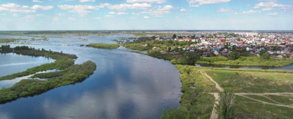 Рядом с аквапарком, Тюмень - Фото с квадрокоптера