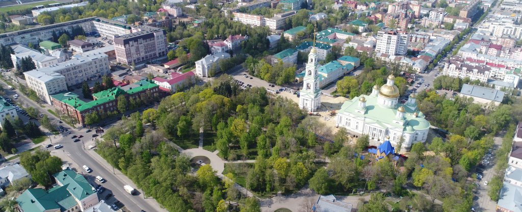 Город орел фото с высоты птичьего полета