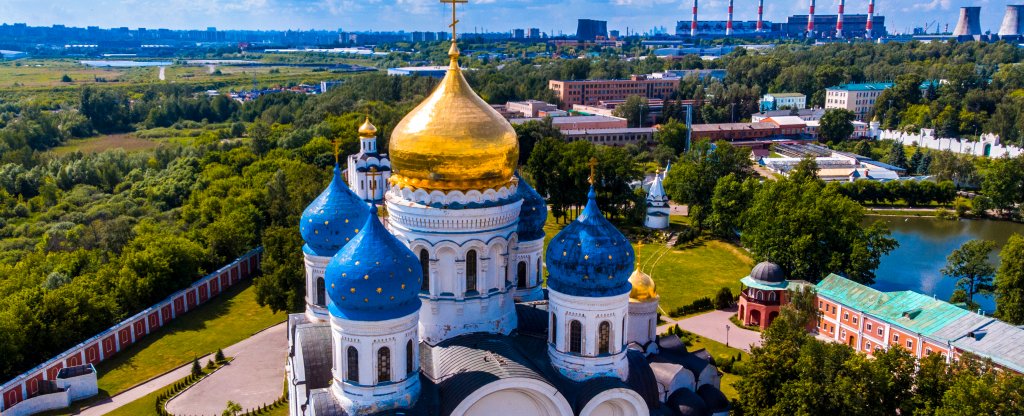 Николо-Угрешский монастырь,  - Фото с квадрокоптера