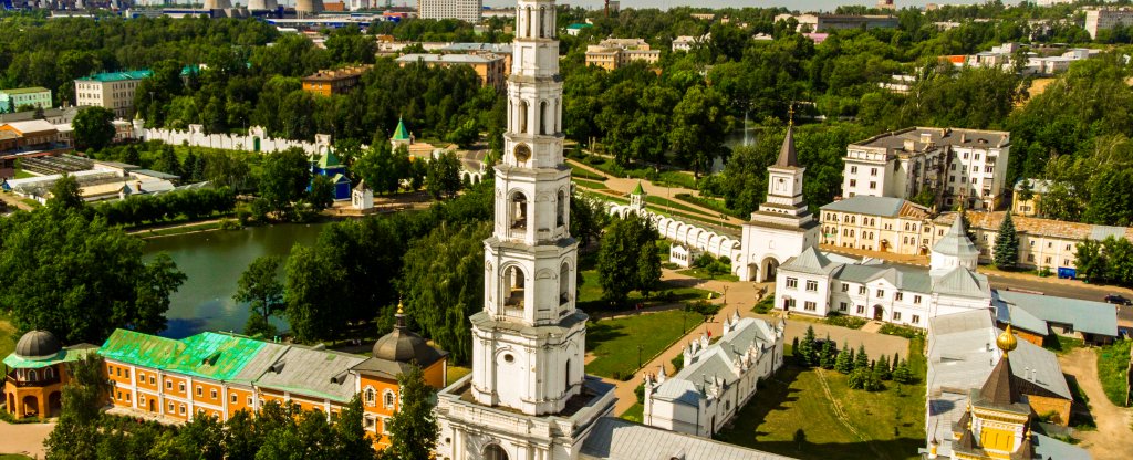 Николо-Угрешский монастырь,  - Фото с квадрокоптера