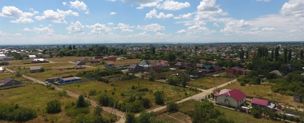 Окраина города Белореченск., Белореченск - Фото с квадрокоптера