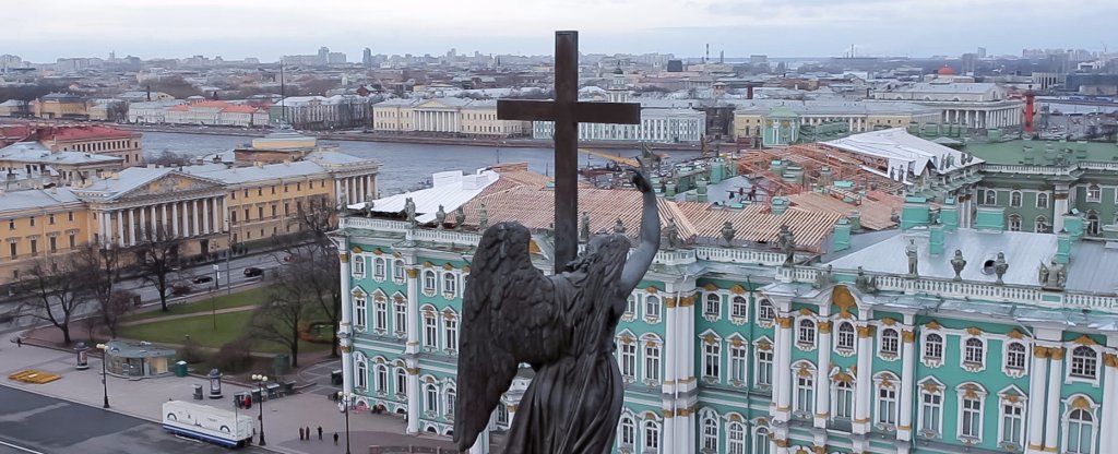 Дворцовая пощадь, Санкт-Петербург - Фото с квадрокоптера