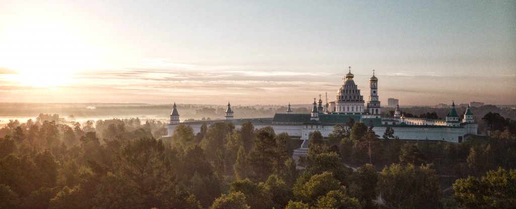 Новоиерусалимский Монастырь, Истра - Фото с квадрокоптера