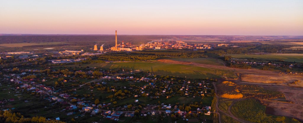 Чувашия, Новочебоксарск,  - Фото с квадрокоптера