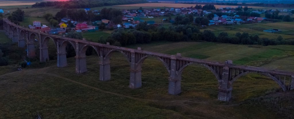 Мокринский мост,  - Фото с квадрокоптера