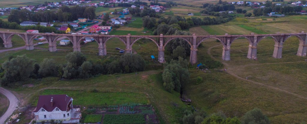 Мокринский мост,  - Фото с квадрокоптера