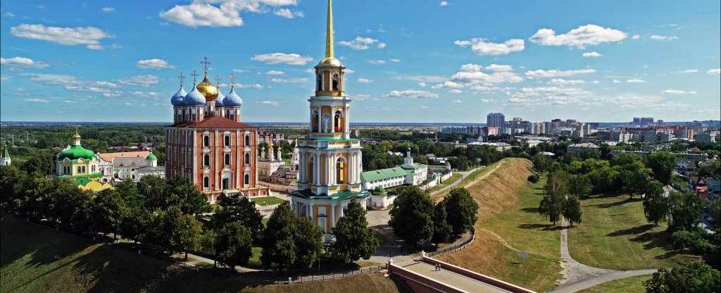 Рязанский Кремль, Рязань - Фото с квадрокоптера