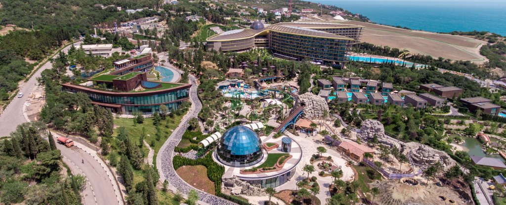 Отель «Mriya Resort & Spa» Крым, Ялта, Ялта - Фото с квадрокоптера