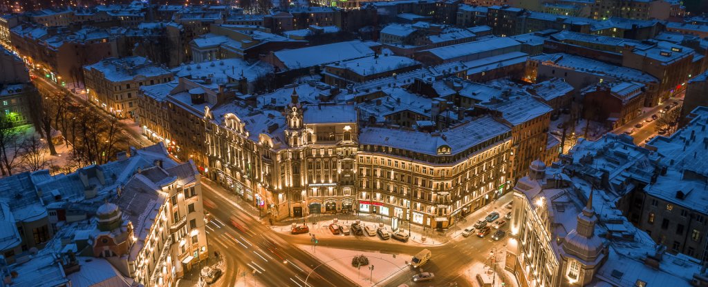 Австрийская плодащь, Санкт-Петербург - Фото с квадрокоптера