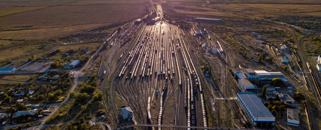 Сортировочный парк | Аэросъёмка Волгоград, Волгоград - Фото с квадрокоптера