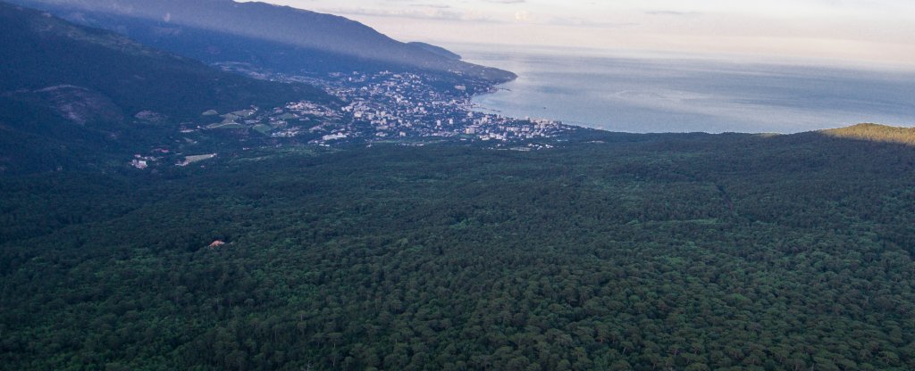 Съемка в горах в Крыму,  - Фото с квадрокоптера