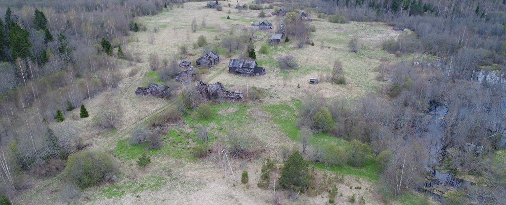 Тидворье, Великий Новгород - Фото с квадрокоптера