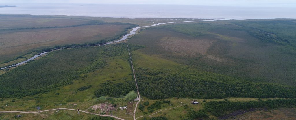 Белое море, Архангельск - Фото с квадрокоптера