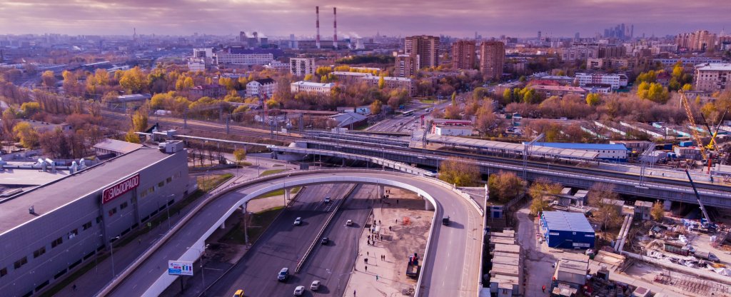 Москва рязанский проспект,  - Фото с квадрокоптера