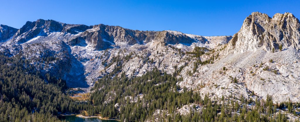 Mammoth lakes california,  - Фото с квадрокоптера