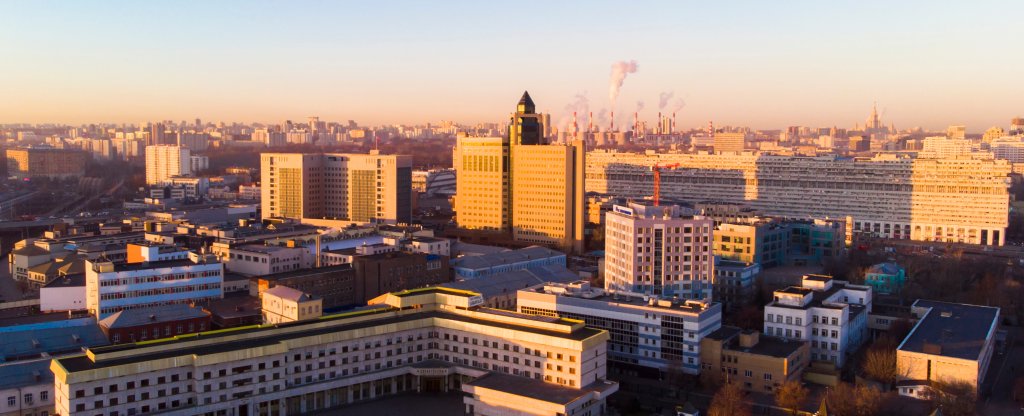 Москва,  - Фото с квадрокоптера