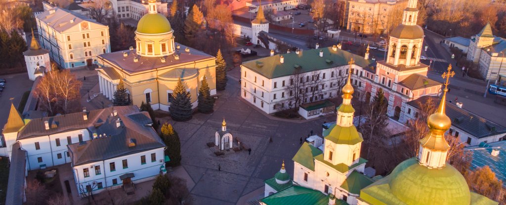 Москва Даниловский Монастырь,  - Фото с квадрокоптера