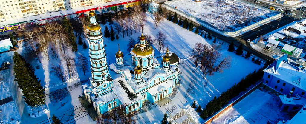 Кафедральный собор Рождества Пресвятой Богородицы, Уфа - Фото с квадрокоптера