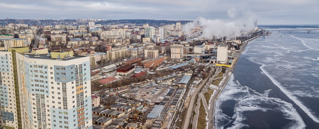 Новая набережная г. Саратов, Саратов - Фото с квадрокоптера