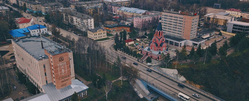 город-герой Ржев. Тверская область, Ржев - Фото с квадрокоптера