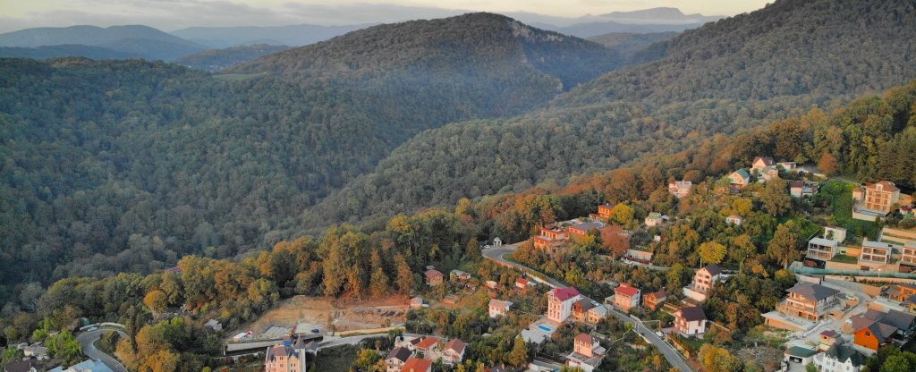 Хоста, Хоста - Фото с квадрокоптера