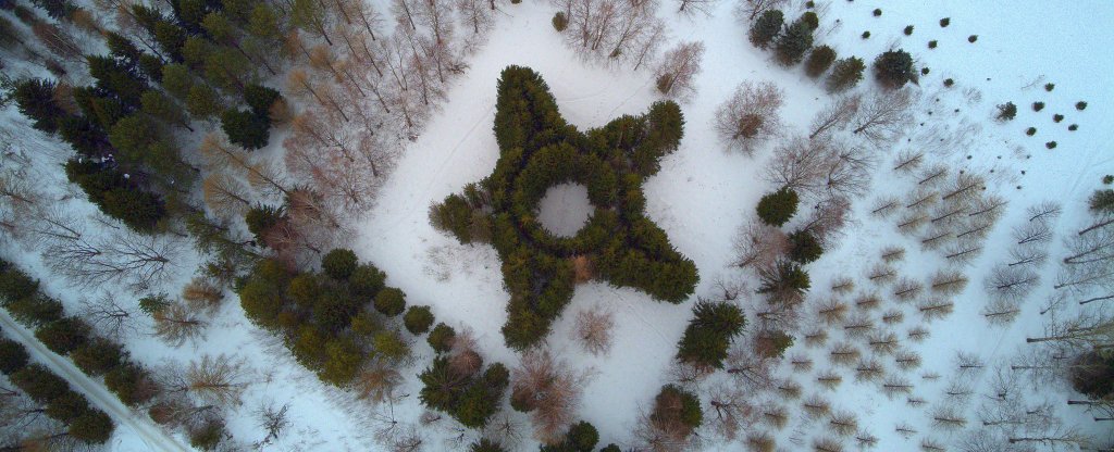 Свет сгоревшей звезды,  - Фото с квадрокоптера