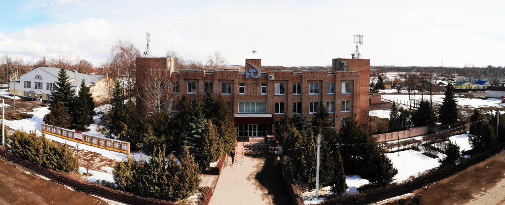 Администрация р.п. Сараи,  - Фото с квадрокоптера