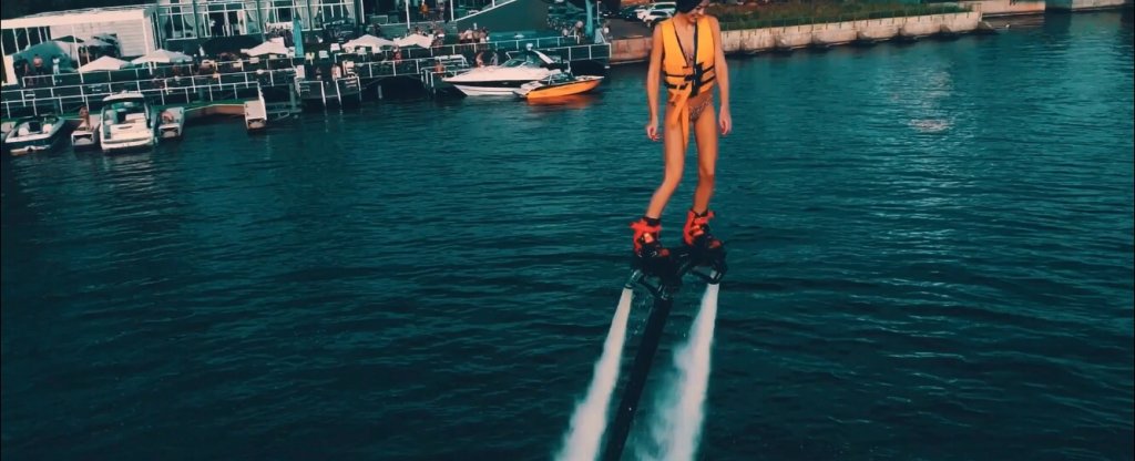 Вода вечеринка,  - Фото с квадрокоптера