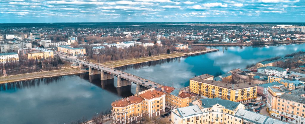 Центр Твери,  - Фото с квадрокоптера