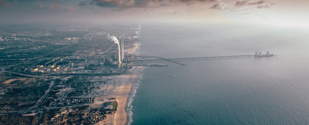 Caesarea, Israel,  - Фото с квадрокоптера