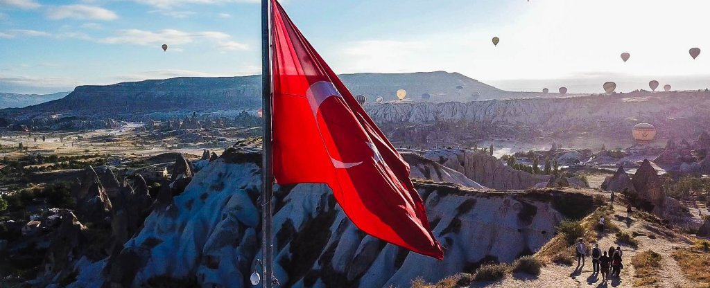 Каппадокия, Турция,  - Фото с квадрокоптера