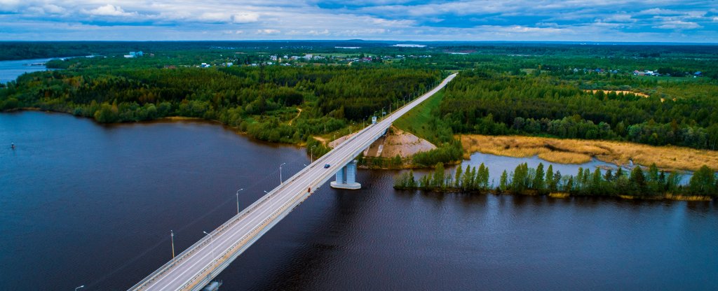 Кириллов - Шексна,  - Фото с квадрокоптера