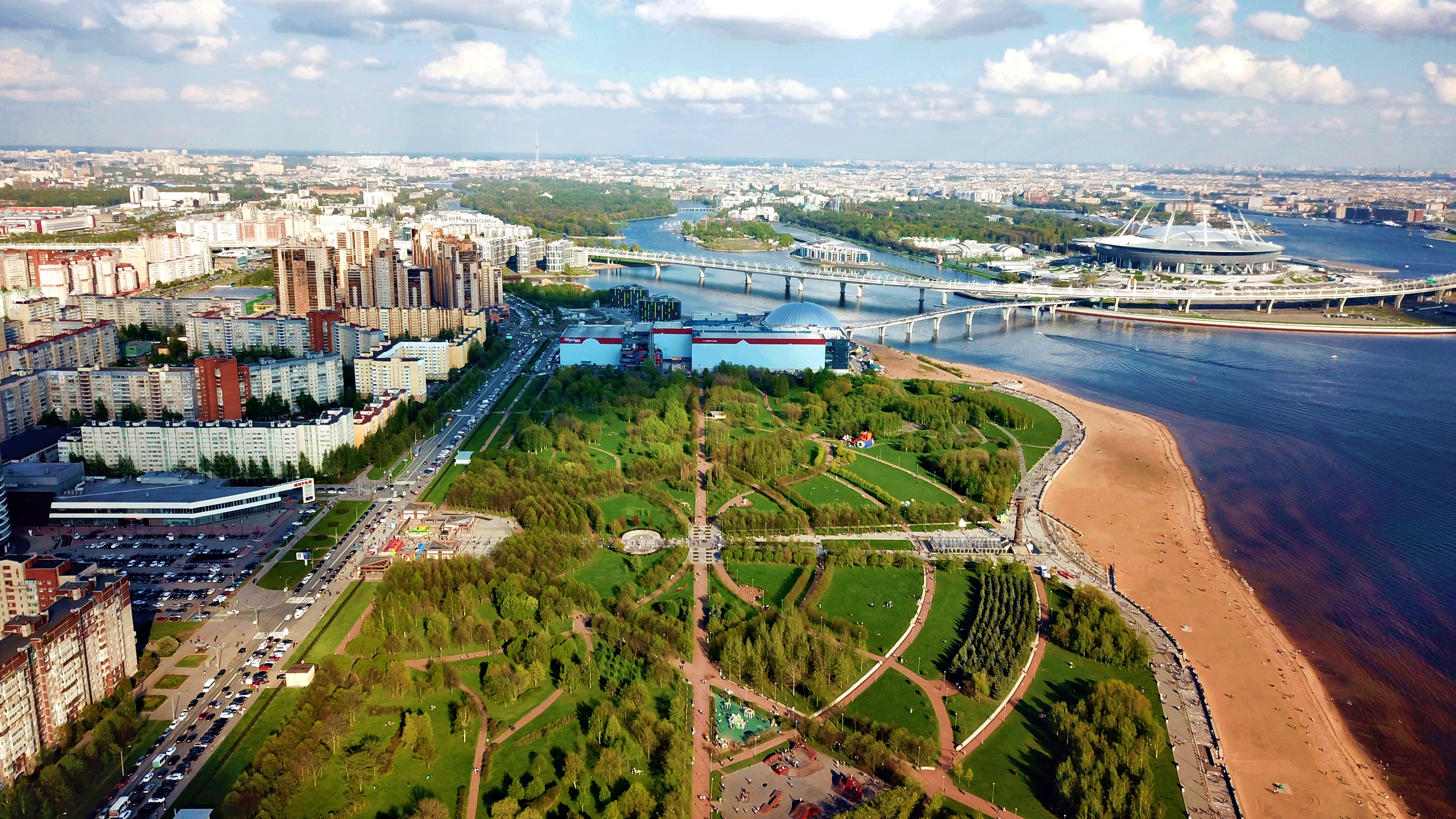 Санкт петербург фото новых районов