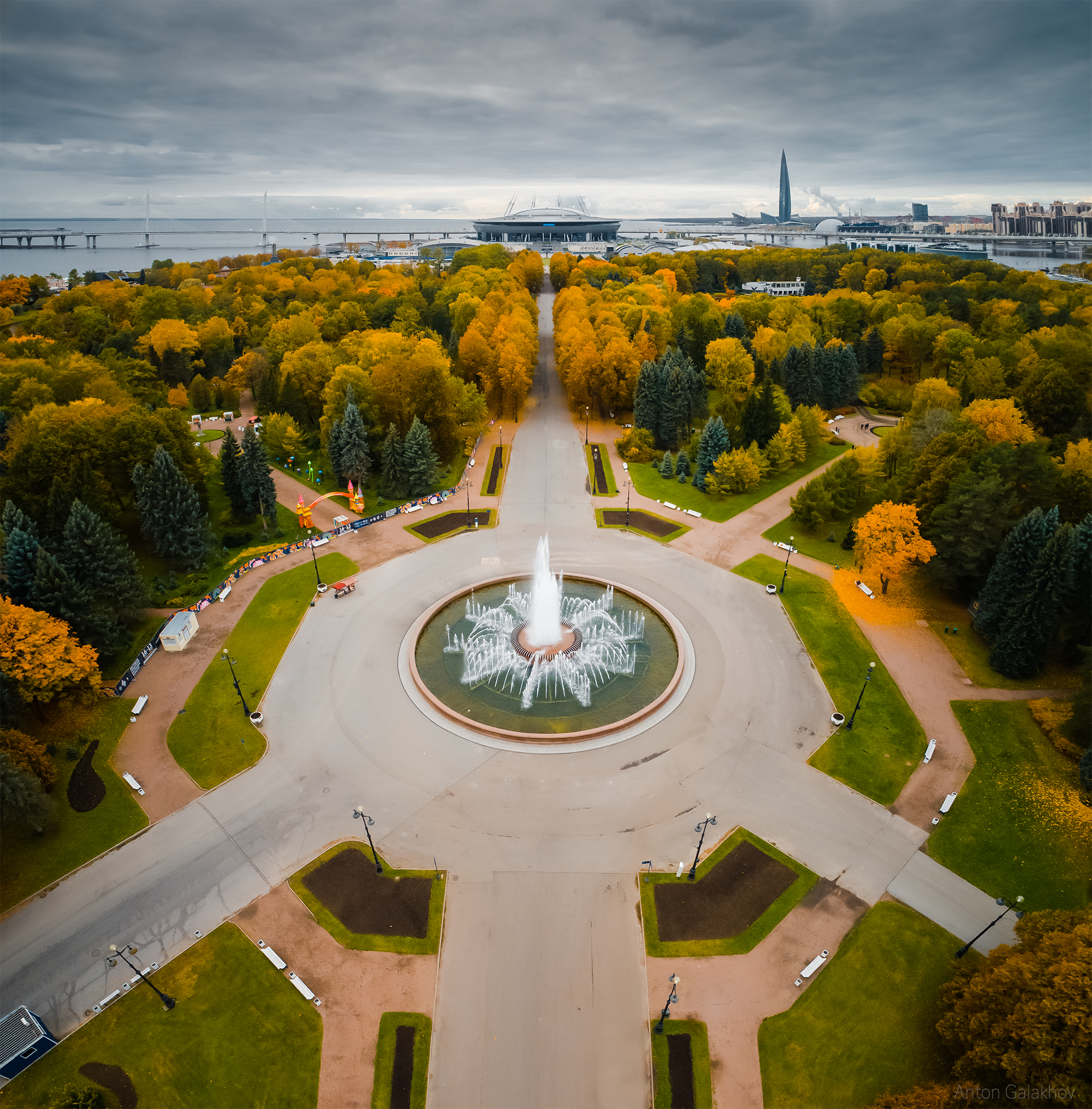 Приморский парк Победы в Санкт-Петербурге