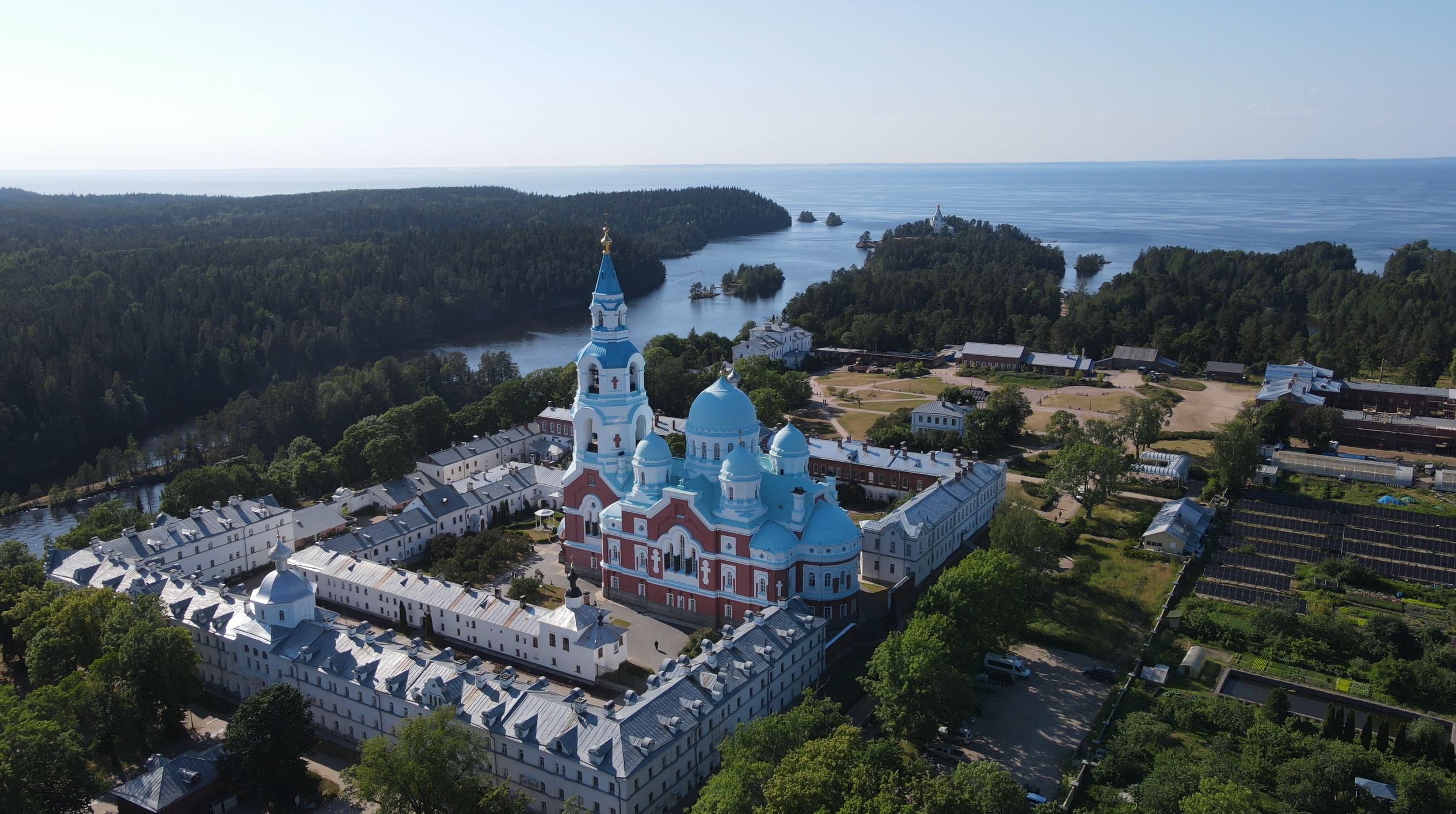 Центральная усадьба Валаамского монастыря