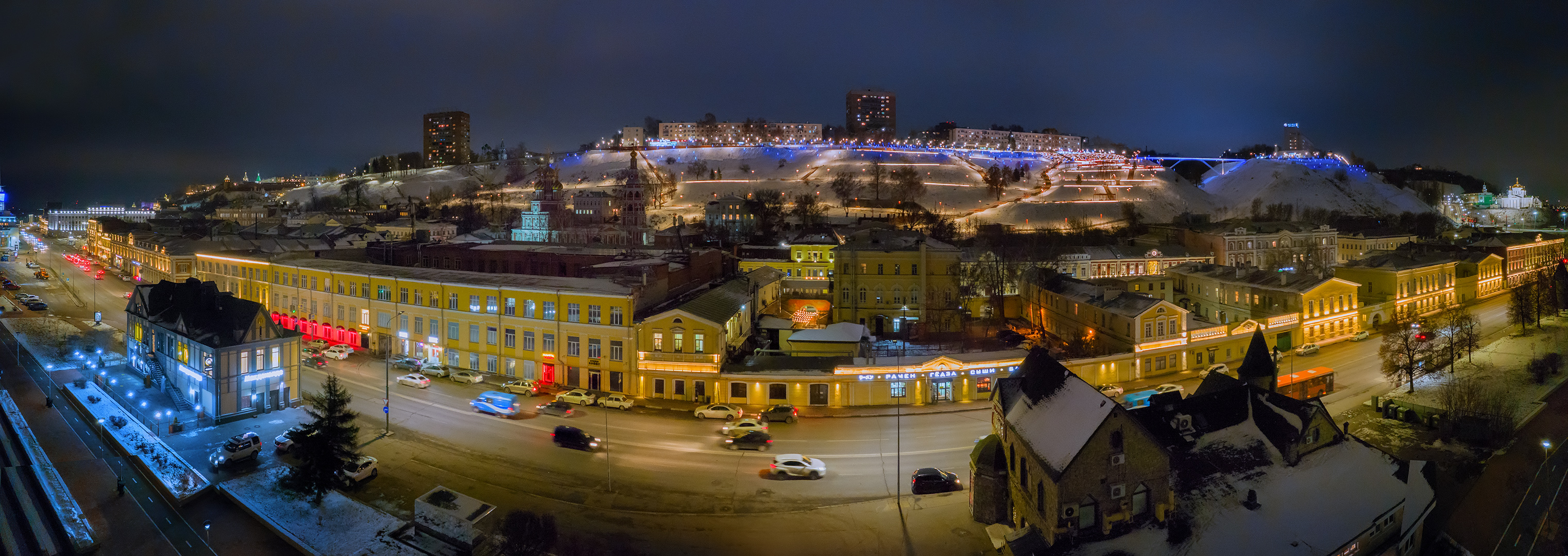 Карта панорама нижний новгород